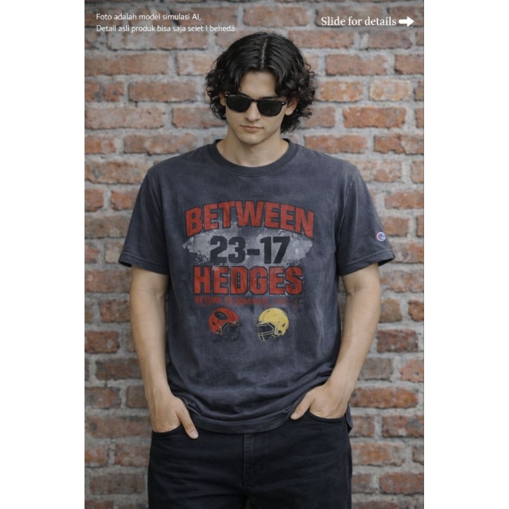 C**MPION 0R1 เสื้อยืด ไซส์ M (P66 x L52)