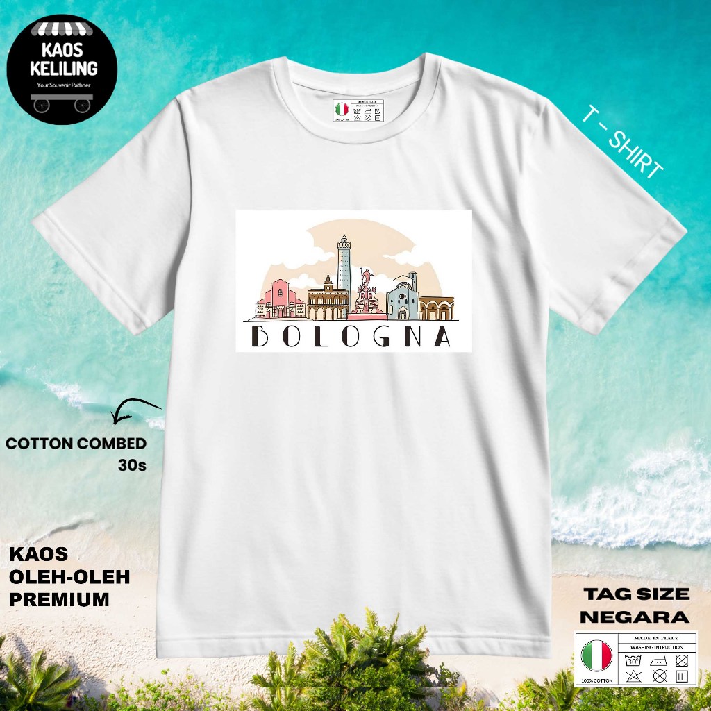 ITALY SOUVENIR T-SHIRT 14 WITH ORIGINAL ITALY LABEL TAG ของขวัญพรีเมี่ยม SOUVENIR CLOTHES