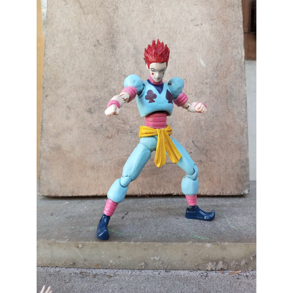 Custom action figure shf hisooka Hunter x Hunter อะนิเมะ hxh Gon Kilnuan krimika leorio Gundam saint
