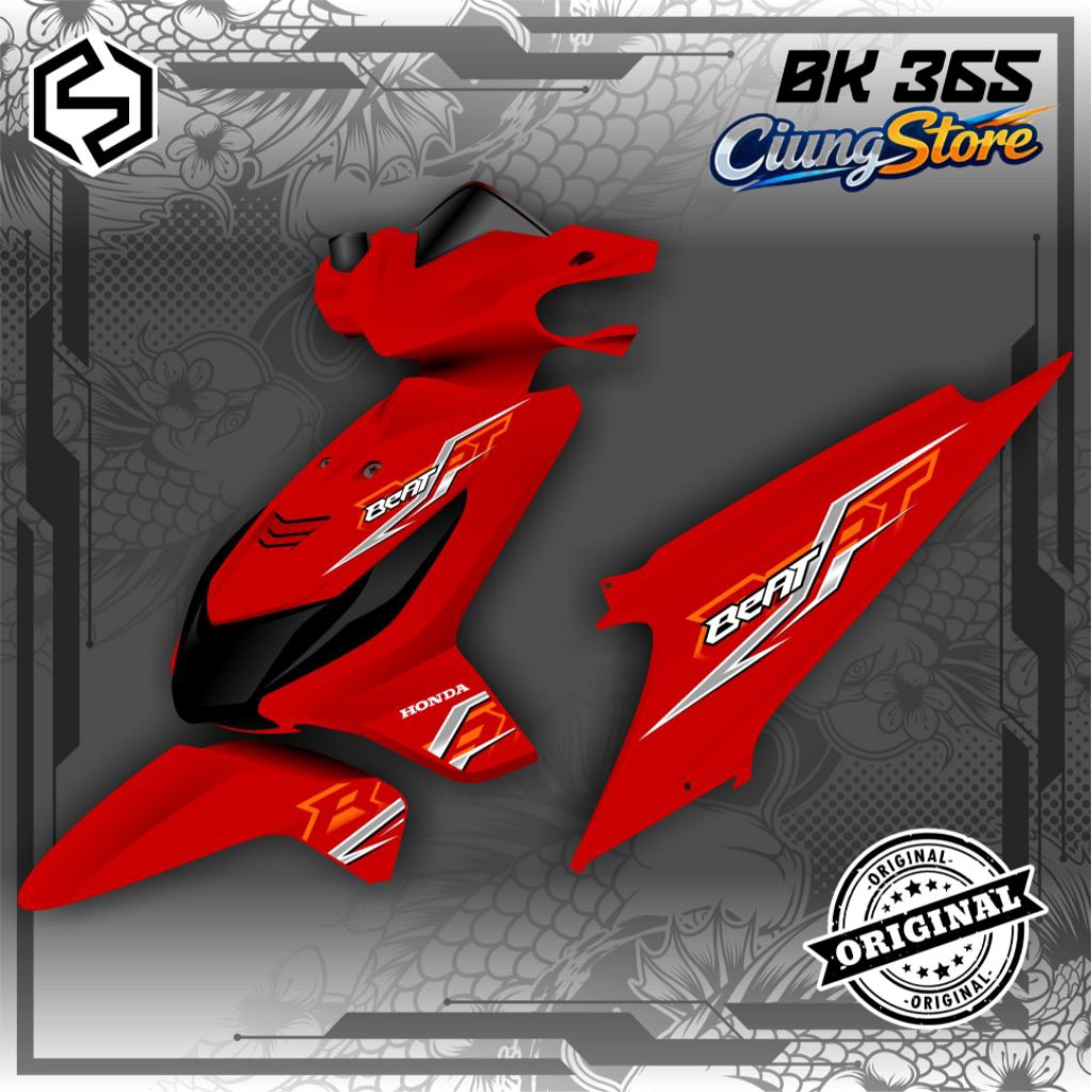 THAILAND BEAT CARBON VARIATION STRIPING BK 364/372