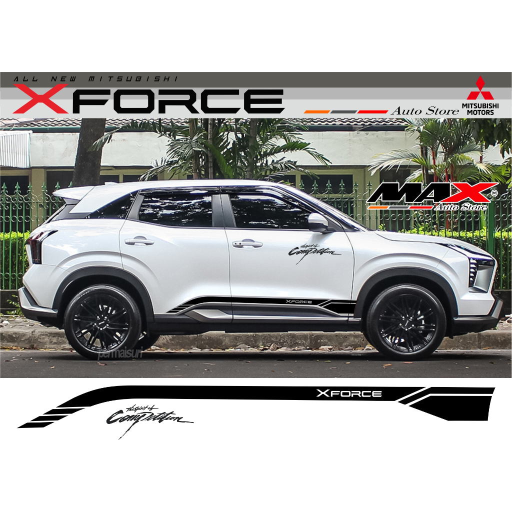 สติ๊กเกอร์ Mitsubishi Xforce อุปกรณ์เสริม Mitsubishi Xforce 2023 2024 2025