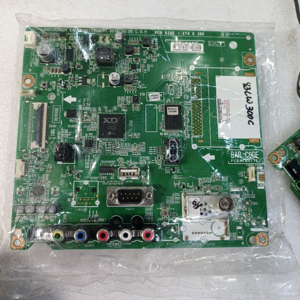 MB LG 43LW300C - เมนบอร์ดทีวี LG 43LW300C - mobo tv lg 43lw300c - เมนบอร์ดทีวี lg 43lw300c