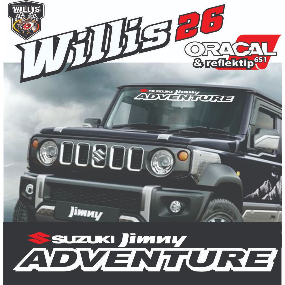 สติ๊กเกอร์ Suzuki Jimny, สติ๊กเกอร์ Jeep Jimny, สติ๊กเกอร์ตัดรถยนต์ Jimny