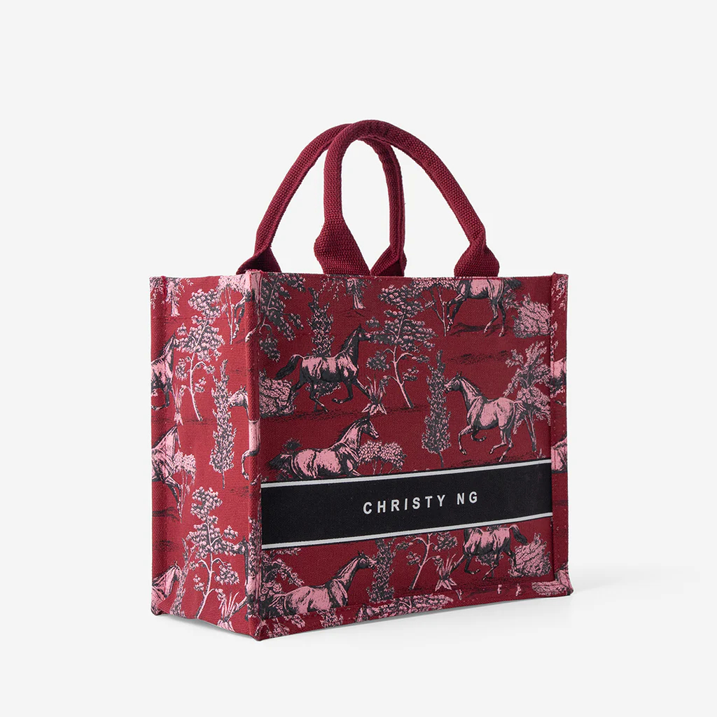 [tolupitu] THE TOILE MINI CANVAS TOTE BAG CHRISTY NG ORIGINAL 100%