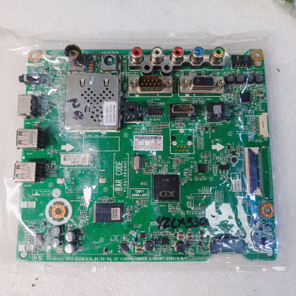 MB LG 42LX330C - ทีวีเมนบอร์ด LG 42LX330C - MOTHERBOARD TV LG 42LX330C - MOBO TV LG 42LX330C