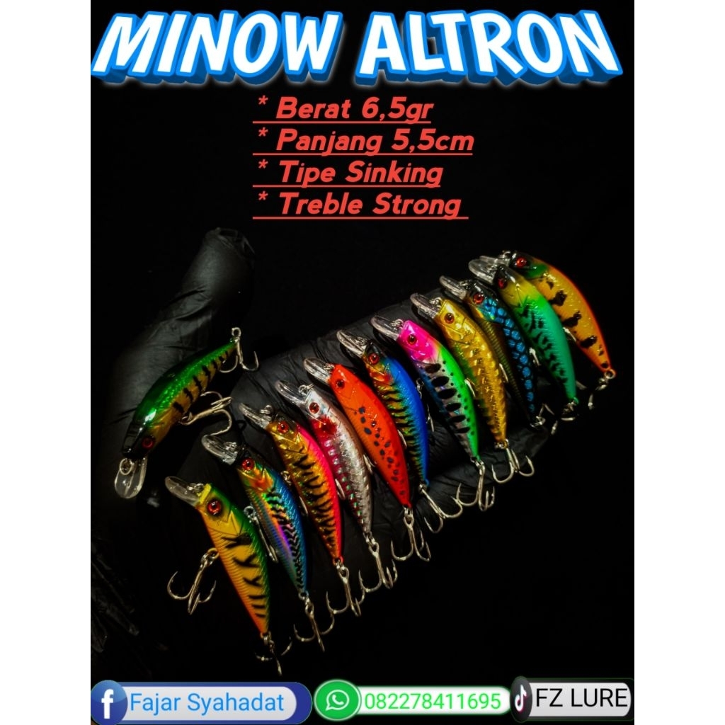 5 ชิ้น minow altron*