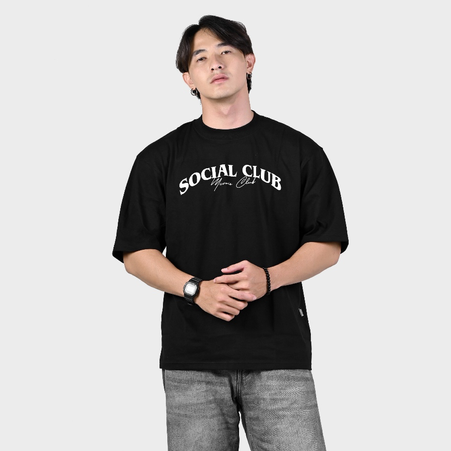 เสื้อยืด Oversize Cotton Combed 24s - SOCIAL CLUB
