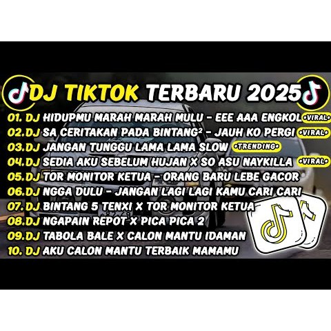 16 GB Flashdisk Full ประกอบด้วย MP3 Songs DJ TIKTOK LATEST 2025 DJ YOUR LIFE IS ANGRY MULU - EEE AAA