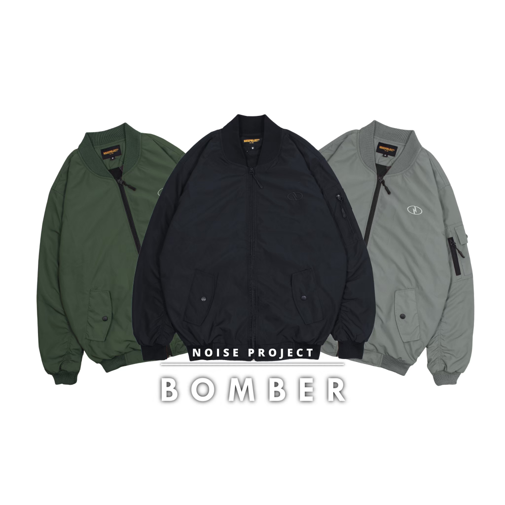 DRELAND Essential Bomber Jacket – เสื้อคลุมตัวนอกที่ผ่อนคลาย