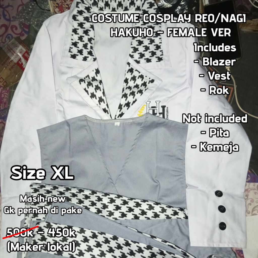 [READ DESK] ชุดคอสเพลย์ WTS Preloved