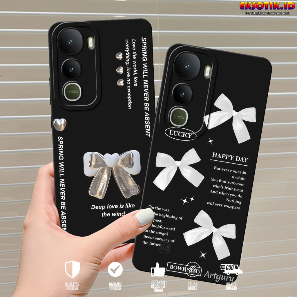 เคส VIVO Y400 - เคสโทรศัพท์ VIVO Y400 - เคสแฟชั่นล่าสุด - VIVO Y400 Silicone - Cool Cute Motif - เคส