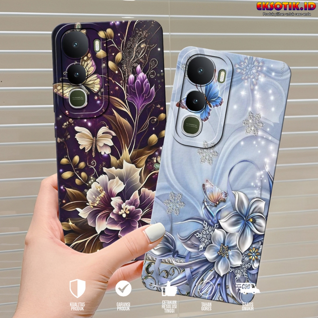 เคส VIVO Y400 - เคสโทรศัพท์ VIVO Y400 - เคสแฟชั่นล่าสุด - VIVO Y400 Silicone - Cool Cute Motif - เคส