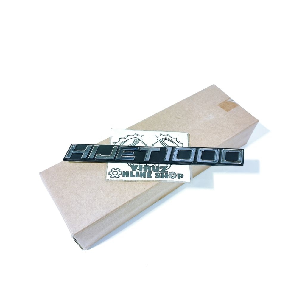 HIJET 1000 โลโก้ด้านข้าง EMBLEM สําหรับ DAIHATSU HIJET 1000 S75 UK 22X2.5 ซม. 1 ชิ้น