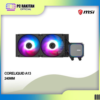 MSI MAG CORELIQUID A13 240 | 240mm Liquid CPU Cooler - Hitam