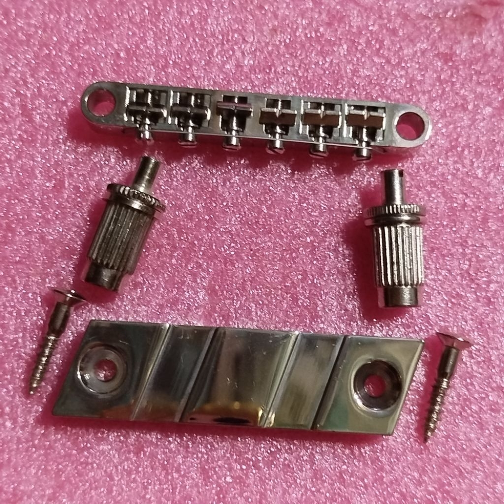 Gild Guitar Tailpiece Bridge Gibson SG Lespaul