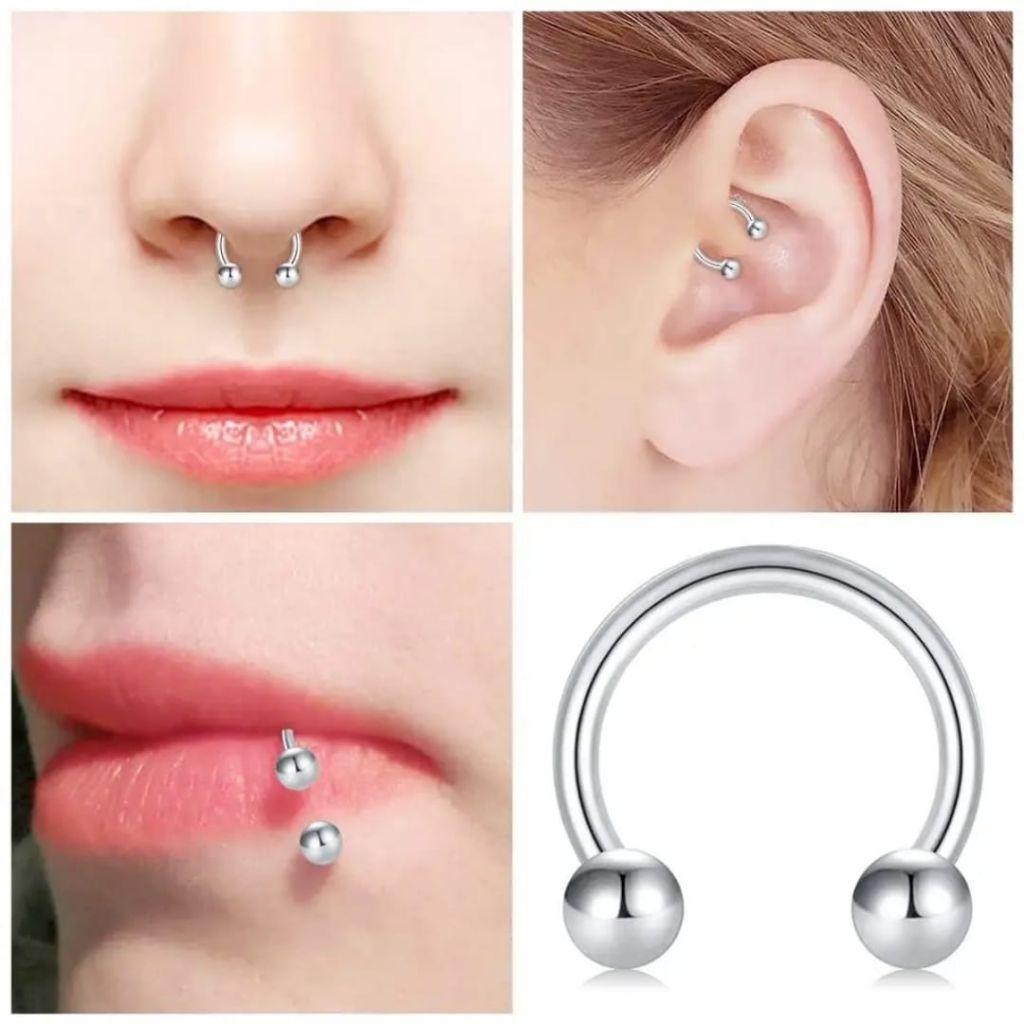 NOSE PIERCING SEPTUM PIERCING / ต่างหูหู / หู PIERCING / NOSE EARRINGS / PIERCING SAPTUM HELIX
