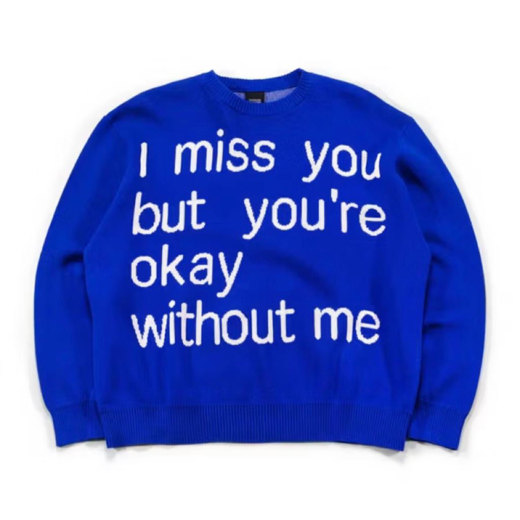 Luigien Blue Thanksinsomnia Sweater (PLASTIC SEAL)