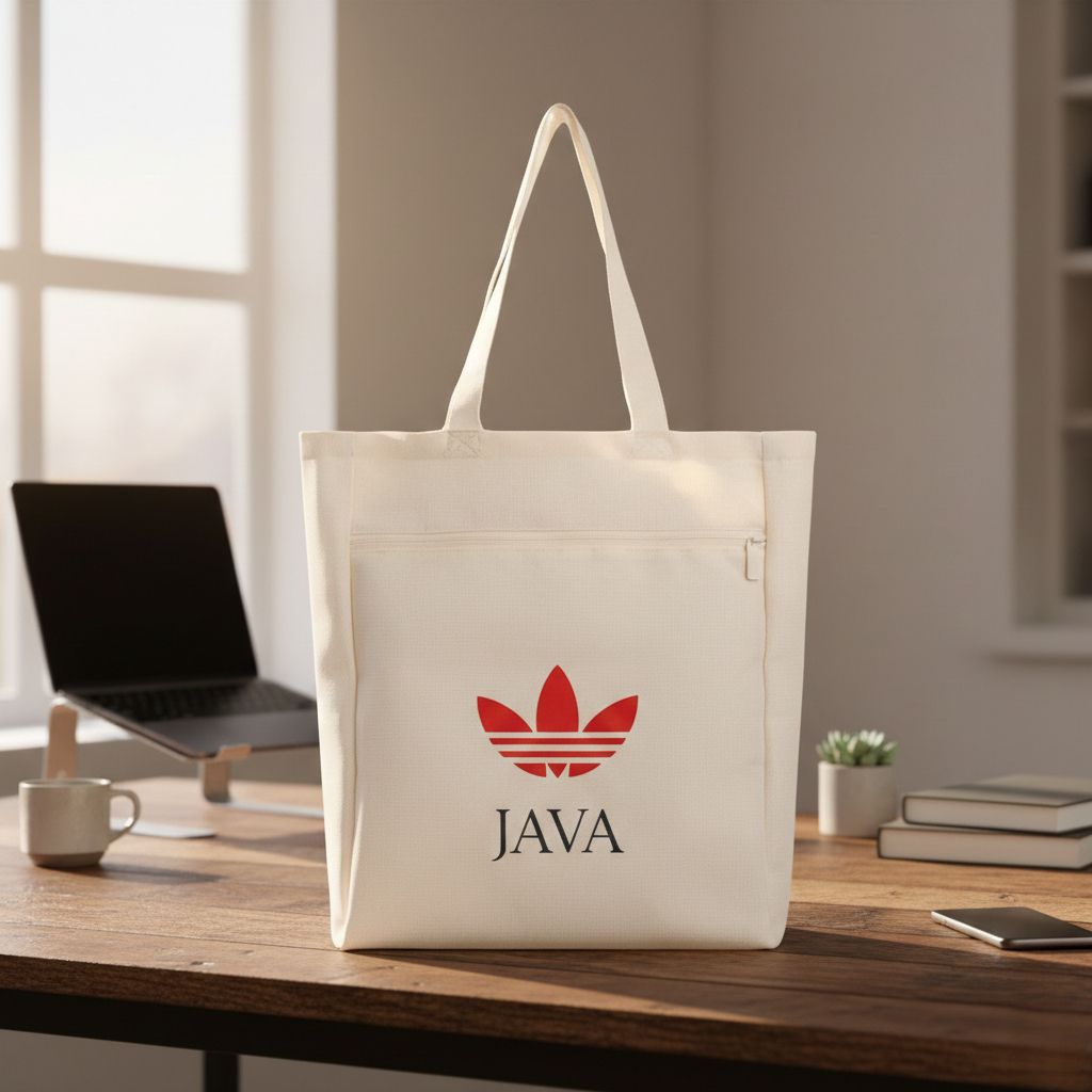 SHOPPER TOTE BAG 4D1D4S JAVA WHITE ADI COLOR CLASSIC IX7479