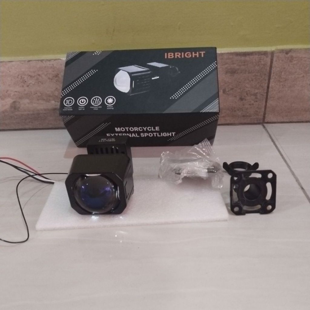 ไฟหน้า IBRIGHT Premium Bild ZE 40 Matrix X1 พร้อมพัดลมระบายความร้อน