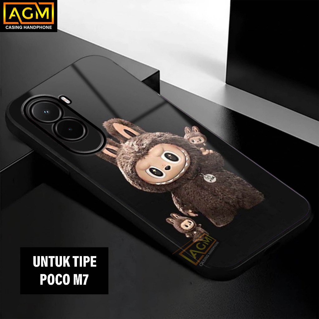 เคส Xiaomi Poco M7 - เคส Softcase Glossy ใหม่ Hp Poco M7 [Lbb Motif] - เคส AGM เคสกระจก softcase han