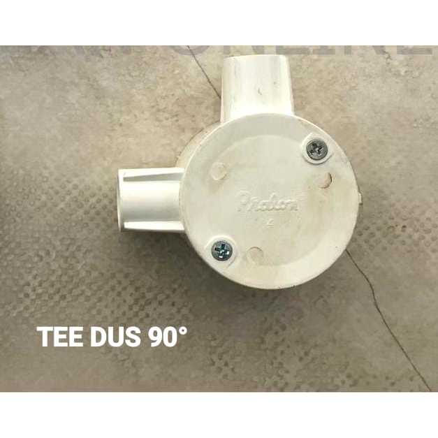 TEE DUS T DOOS PRALON BRANCH 2 WHITE 90 DEGREES