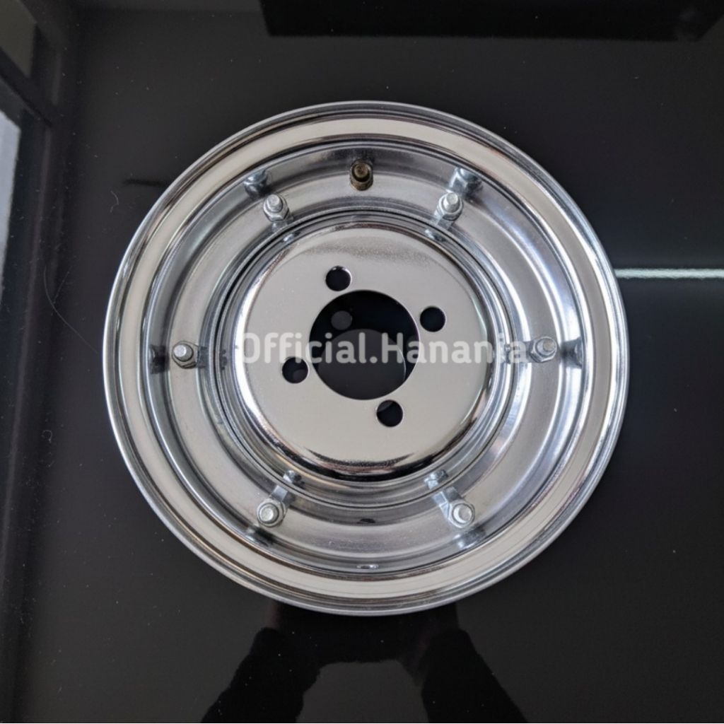 OLD YEAR VESPA VBB BAJAJ RING 8 CHROME RIMS