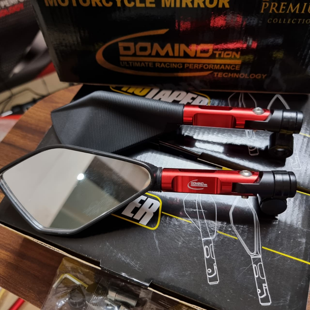 Tomok LARGE V5 & V2 SMALL Universal Mirrors for Nmax, Aerox, Pcx, Vario, Beat, Mio, Vixion, R15, Cbr