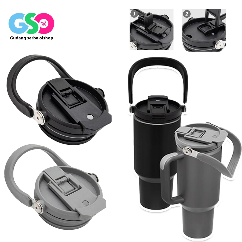 30oz Handle Tumbler ฝาปิด 2in1 Handle Tumbler ฝาปิด Tyso แบบพกพา Tumbler ฝาปิดขวด