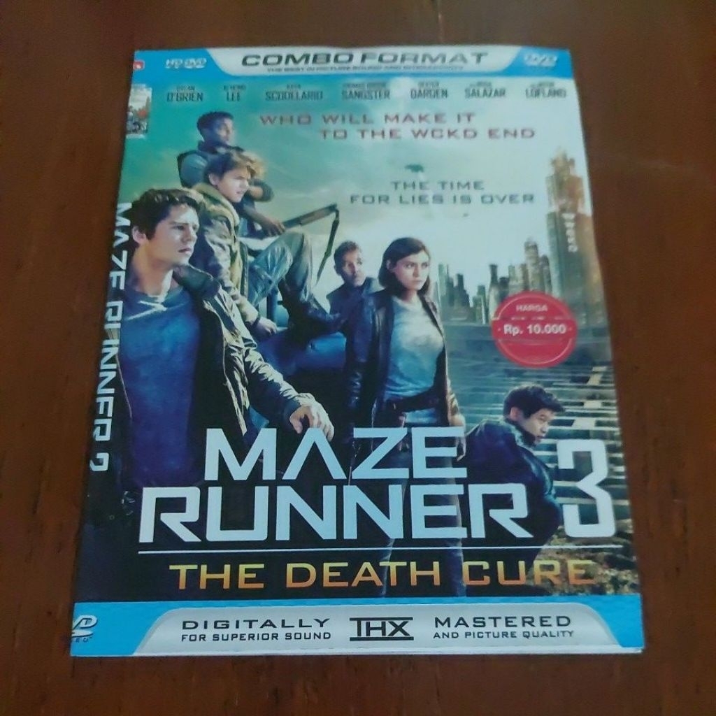 ดีวีดี " MAZE RUNNER 3 - THE DEATH CURE" DYLAN OBRIEN - KI HONG LEE
