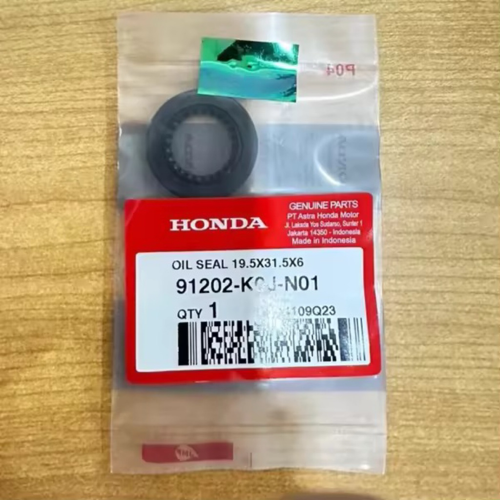 ซีล AHM KRUK AS ซีลน้ํามัน 19.5*31.5*6 GENIO BEAT SCOOPY 91202-K0J-N01 AHM ORI