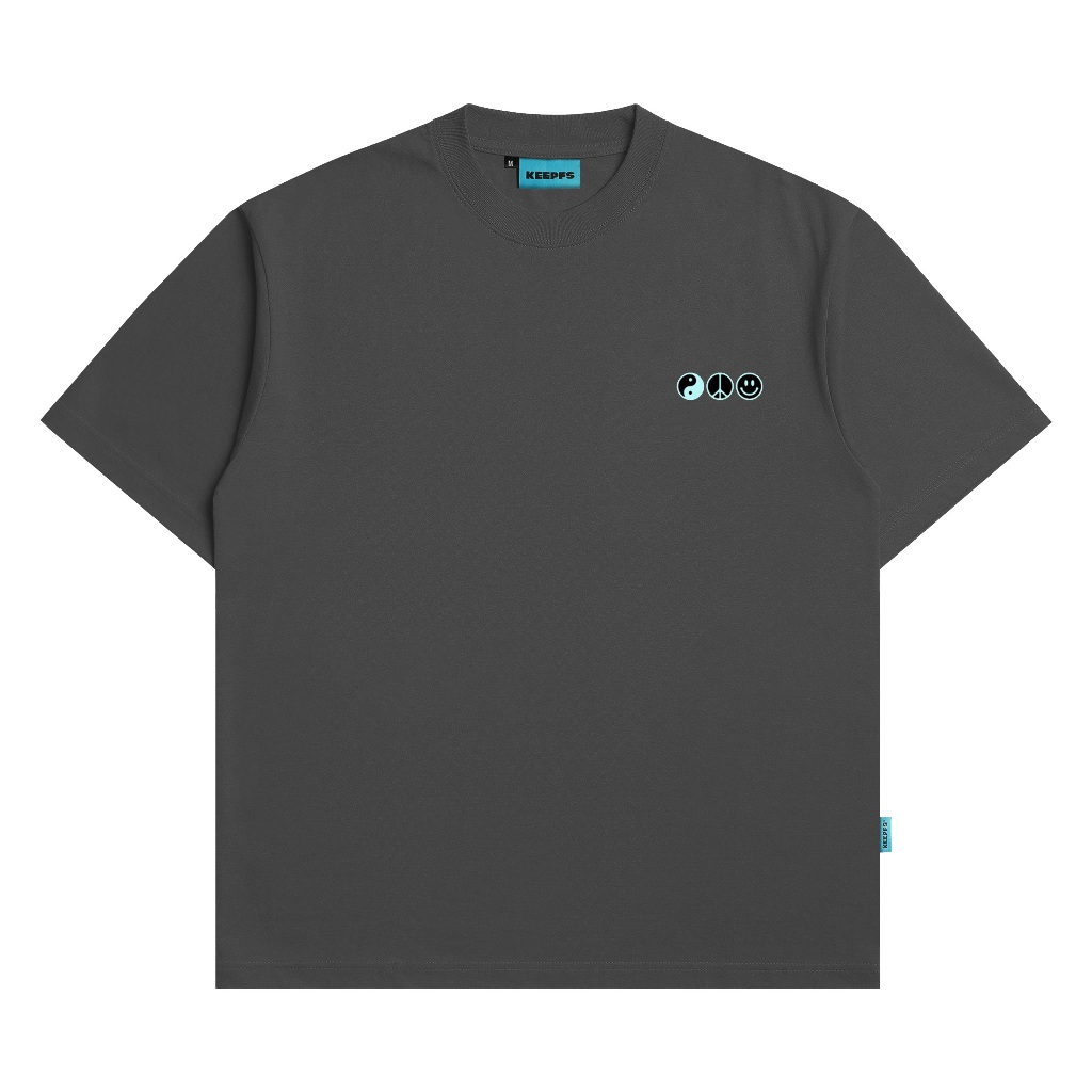 KEEPFS | เสื้อยืดสีเทาเข้ม 16s | Unity Unity Unity Unity