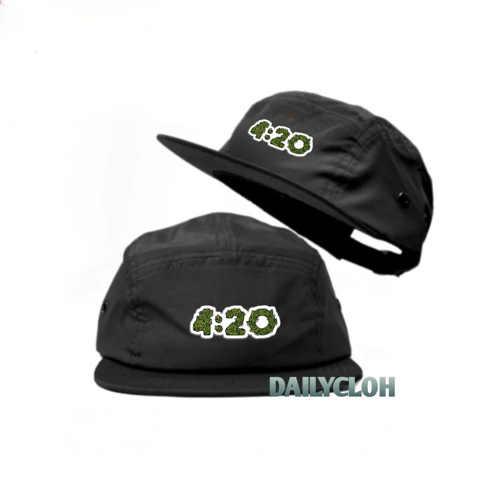 5 PANEL HAT / PREMIUM SIX PANEL HAT / หมวกลําลองสําหรับผู้ชายและผู้หญิง 4:20