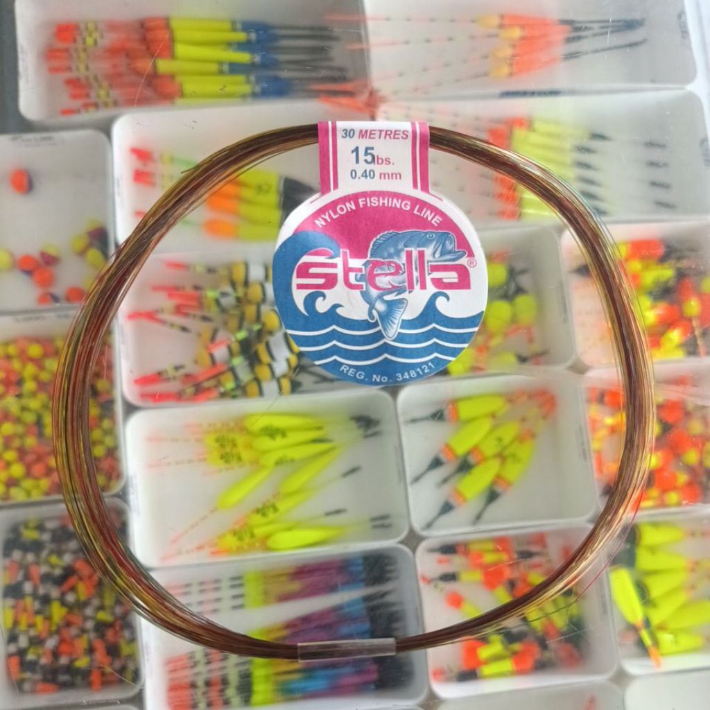 สายเบ็ด STELLA COLORFUL ขนาด 0.40mm/15lbs/30m