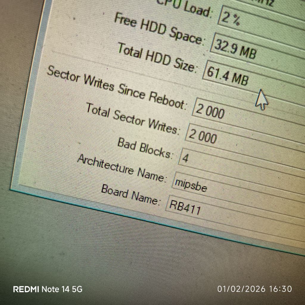 Mikrotik Router Rb411 (มือสองปกติ) 1