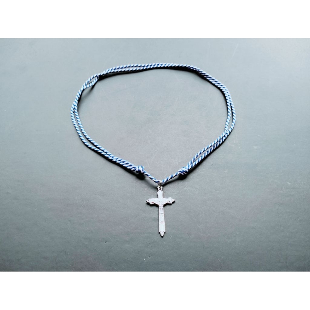 K80 TRIDATU CROSS สร้อยคอสําหรับผู้ชายและผู้หญิง