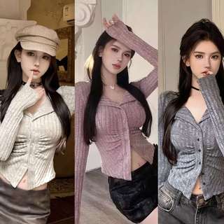 Suky Shop - Baju Atasan Wanita Terbaru Cardigan Sweter Gadis Seksi
