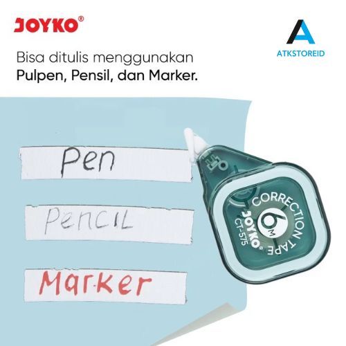 Joyko CT575 เทปลบคําผิด CT 575 Tape TIP-ex CT-575 typex