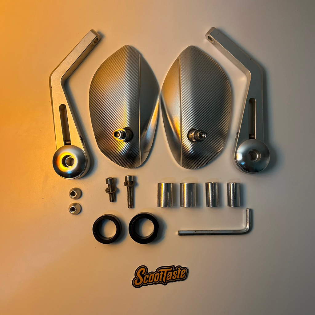 กระจกปลายบาร์รุ่น Vespa zelioni