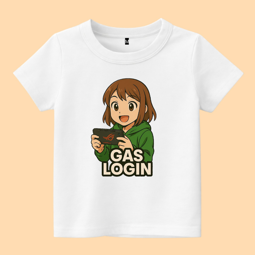 เสื้อยืดเด็ก Mabar gas login