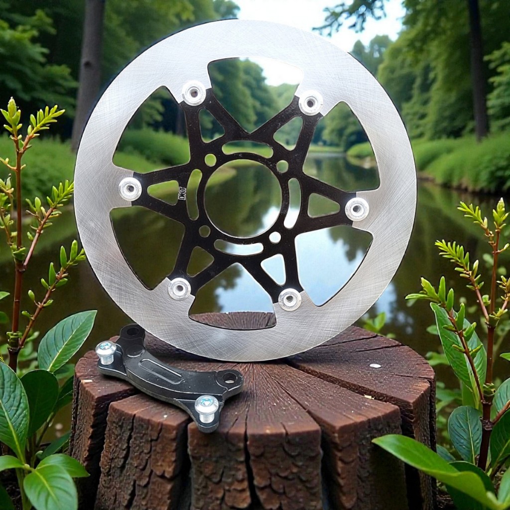 จานกว้าง 260 มม. VEGA ZR, MX NEW, MX OLD, VEGA R NEW, JUPITER Z ROBOT ดิสก์เบรกหน้า 260m m HNR