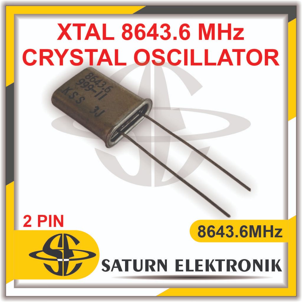 XTAL 8643.6 MHz CRYSTAL OSCILLATOR 2 PIN