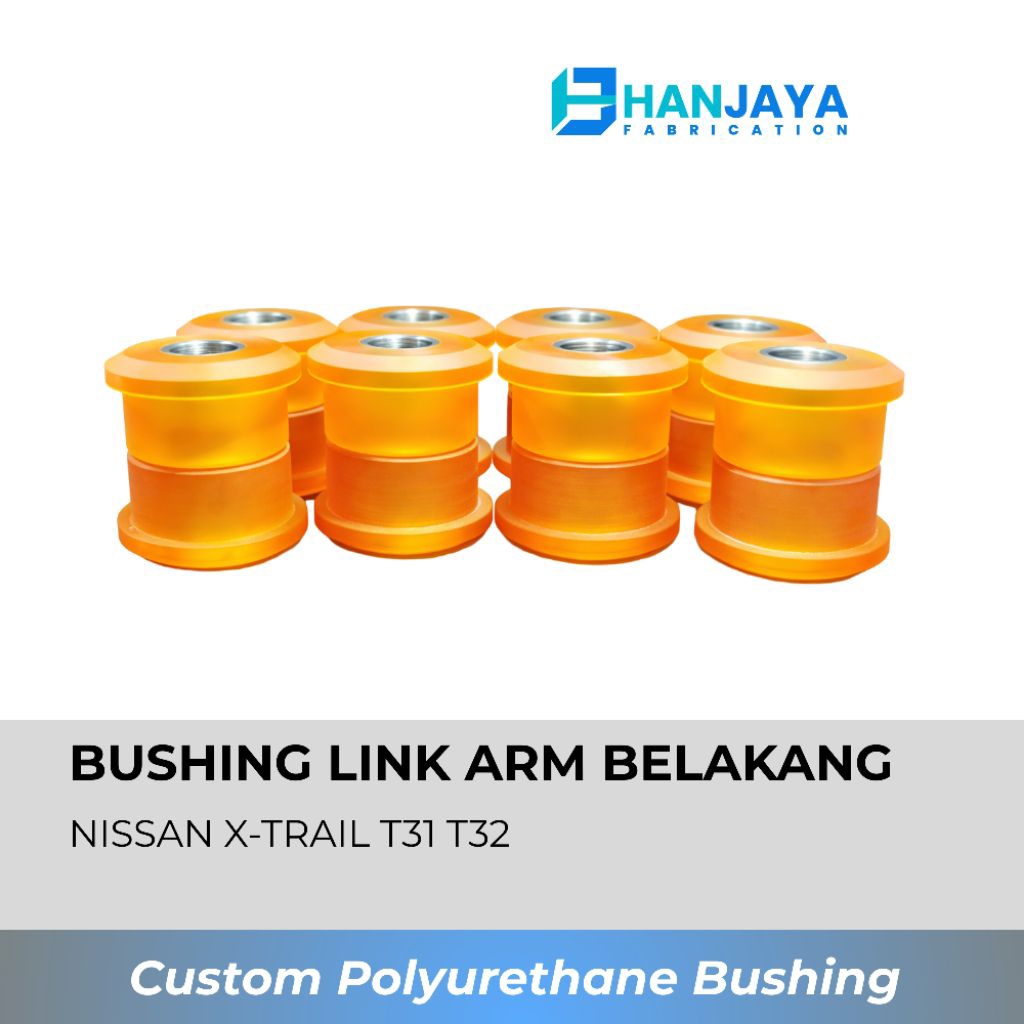 ด้านหลัง Link Bushing ชุด Nissan X-Trail T31 T32 ด้านหลัง Link Bushing ชุด X-Trail T31 T32 ยูรีเทนที