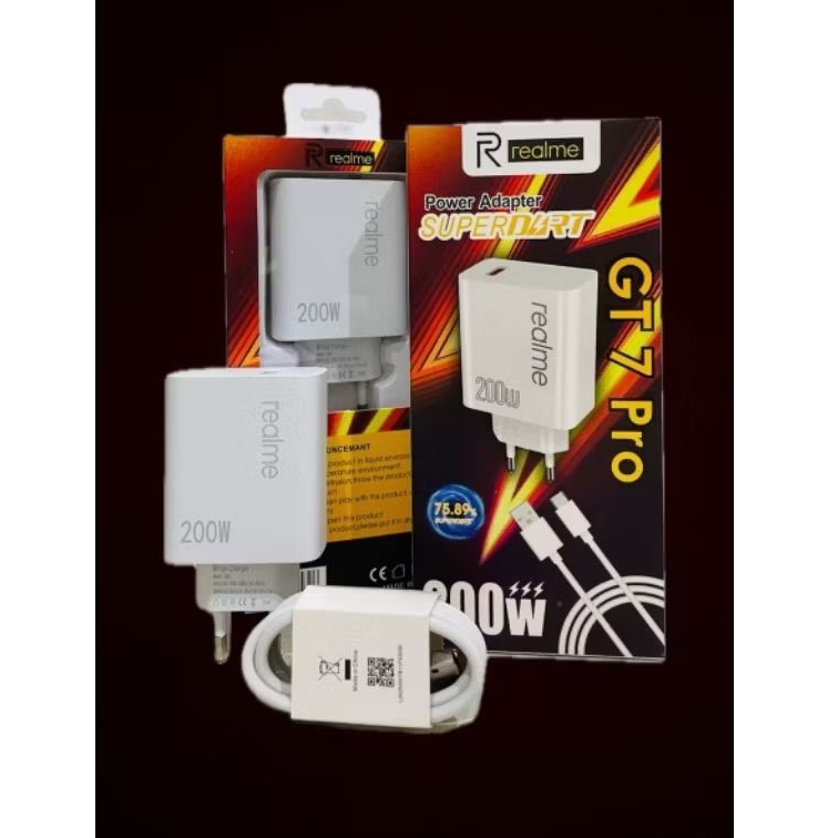 CHARGER / TC REALME 200W SUPERDART
