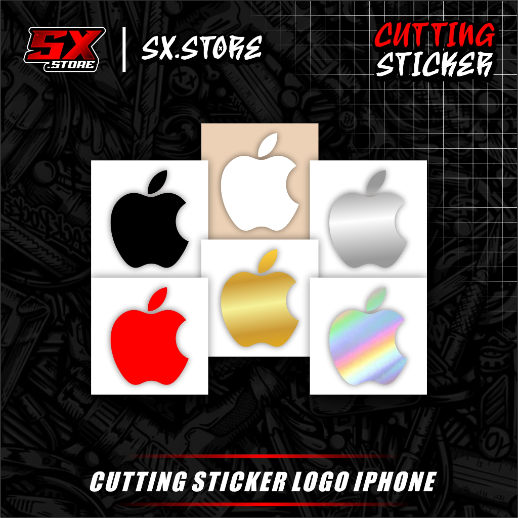 HP Apple Sticker สติ๊กเกอร์ตัด Apple iPhone iPad iMac Mac Macbook โลโก้สัญลักษณ์ iOS Appstore Steve Jobs Decal อุปกรณ์ไวนิลที่กําหนดเอง Variations โทรศัพท์มือถือแล็ปท็อปหมวกกันน็อคจักรยานไฟฟ้ารถจักรยานยนต์รถแก้วตู้เย็นสีขาวสีดําเงินโฮโลแกรมทอง