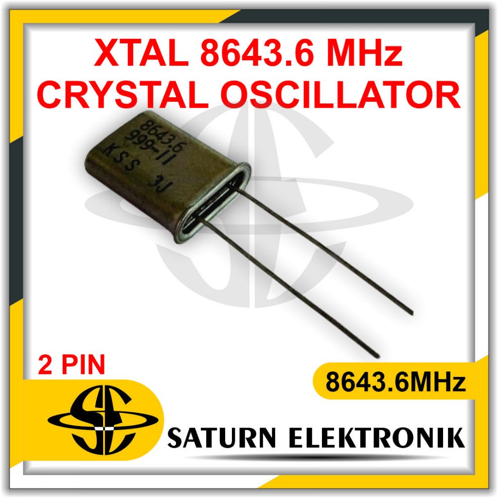 XTAL 8643.6 MHz CRYSTAL OSCILLATOR 2 PIN