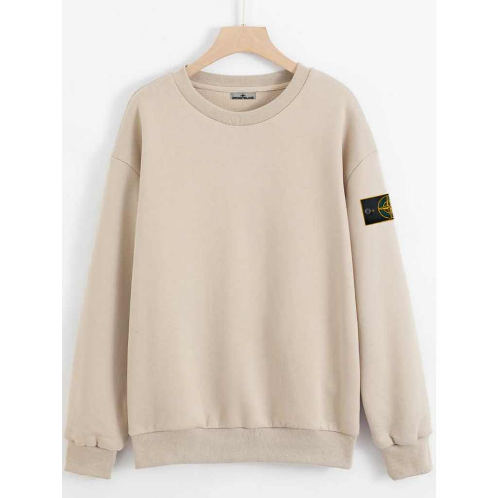 STONE ISLAND ต้นฉบับและแท้ 100% รอบสุดท้ายแจ็คเก็ตเสื้อกันหนาวหินเกาะเต็มแท็กและฉลากเดิม _ เสื้อสเวต