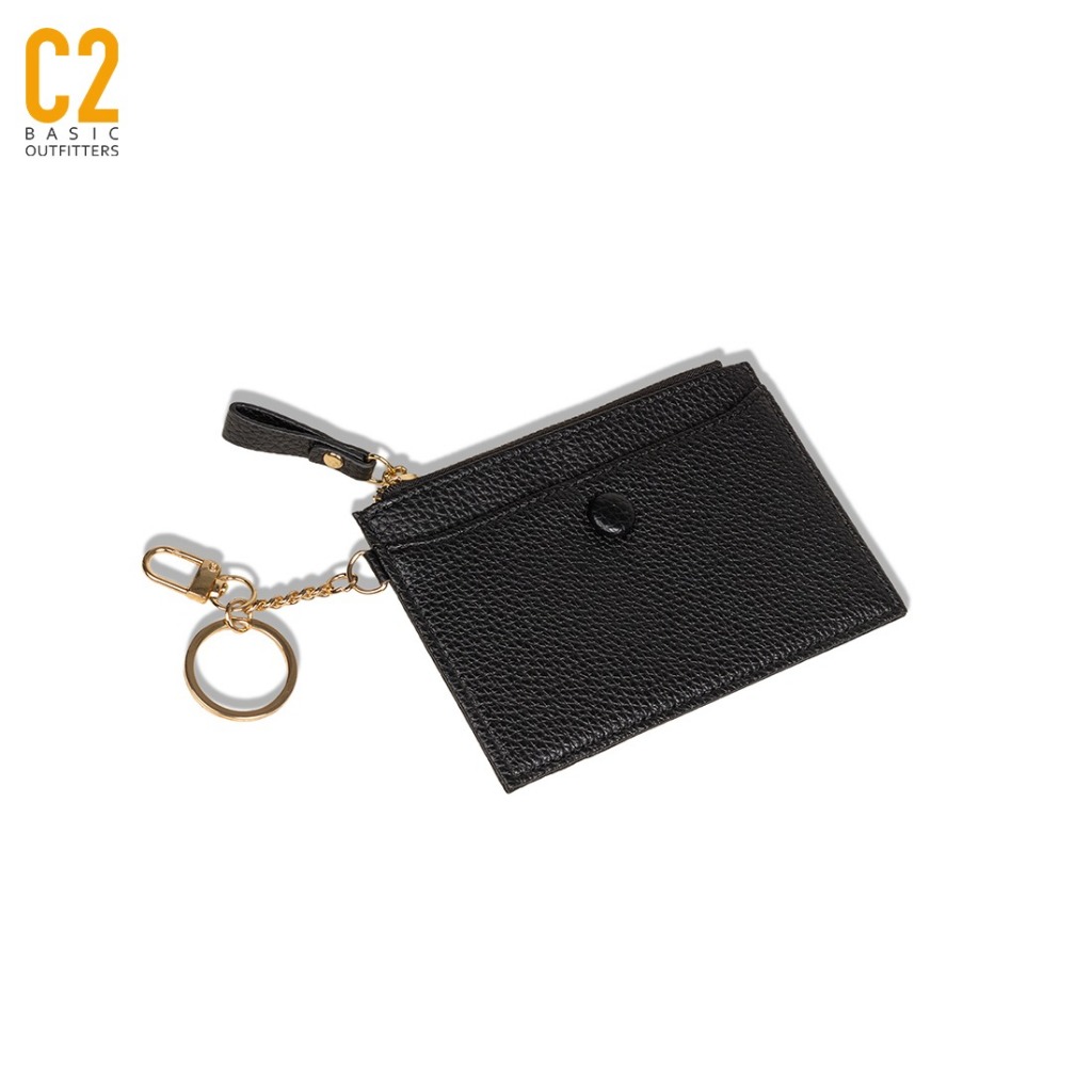 C2 Novella Black Card Wallet - กระเป๋าสตางค์ผู้หญิง