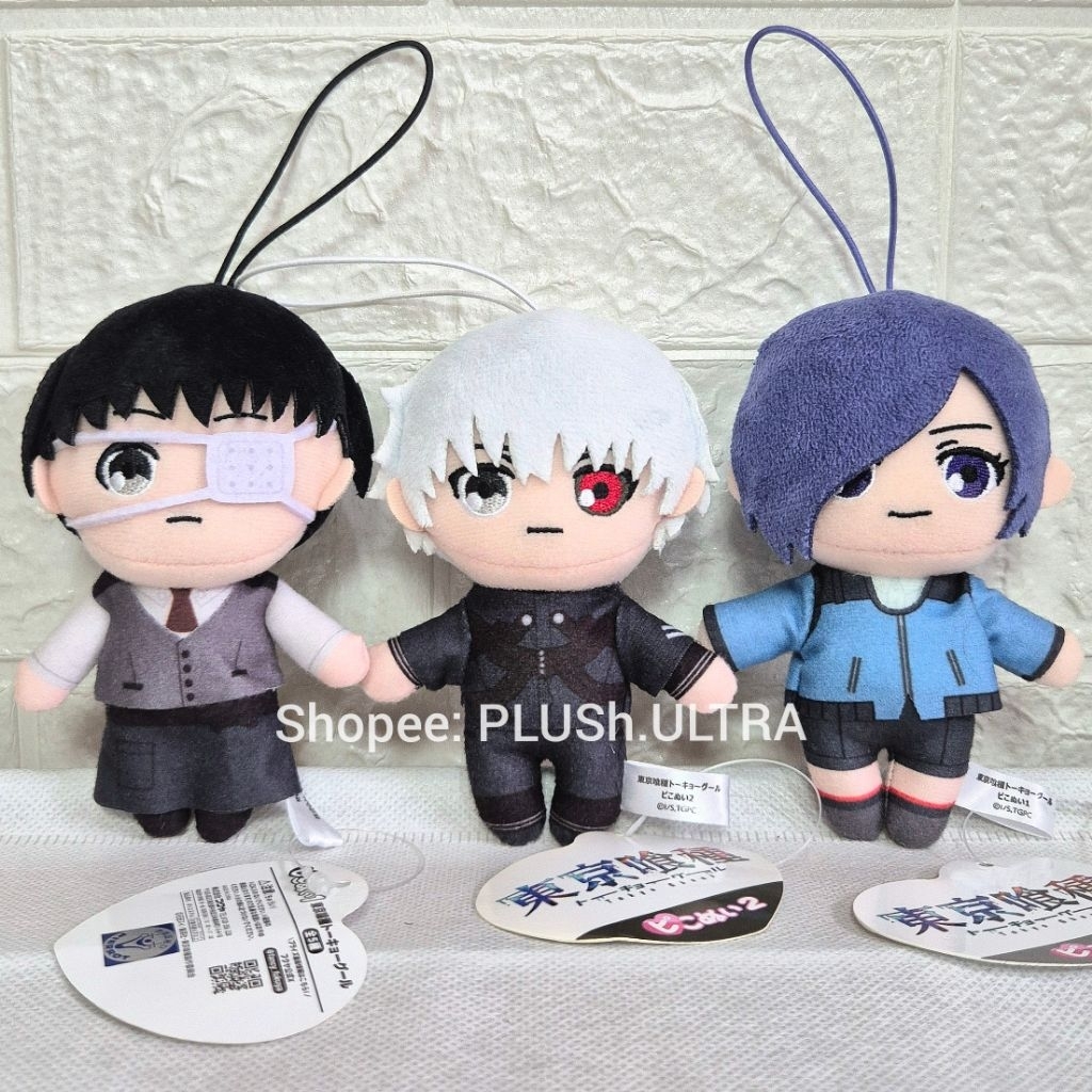 Ken Kaneki Touka Kirishima Tokyo Ghoul ตุ๊กตาอะนิเมะเครื่องแต่งกายต้นฉบับ