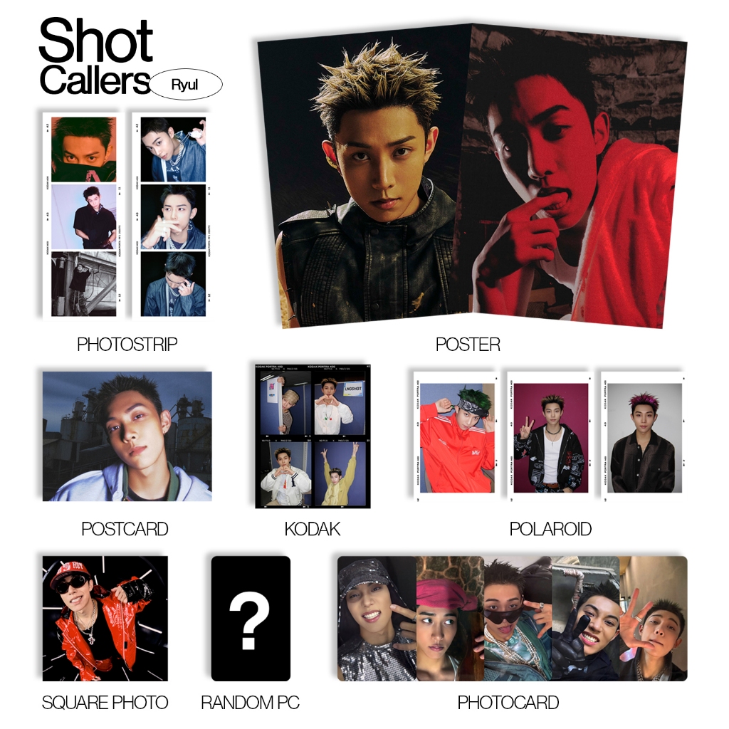 [สมาชิก] Kpop Fankit LNGSHOT Shot Callers โปสเตอร์ Photocard โปสการ์ด ราคา ถูกที่สุด ดีลบีเคเค