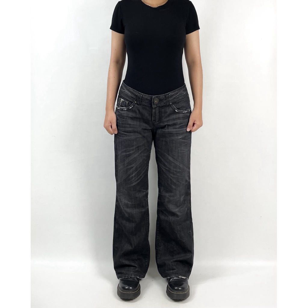 UNISEX LONG JEANS K13 SSIAL FLARE JEANS